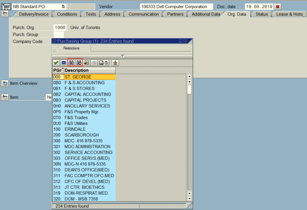 How do I Locate my Purchasing Group? Financial Services